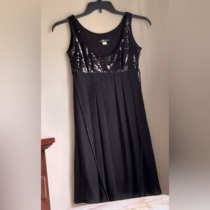Jump Black Sequin Sleeveless Top for Women size 0-2